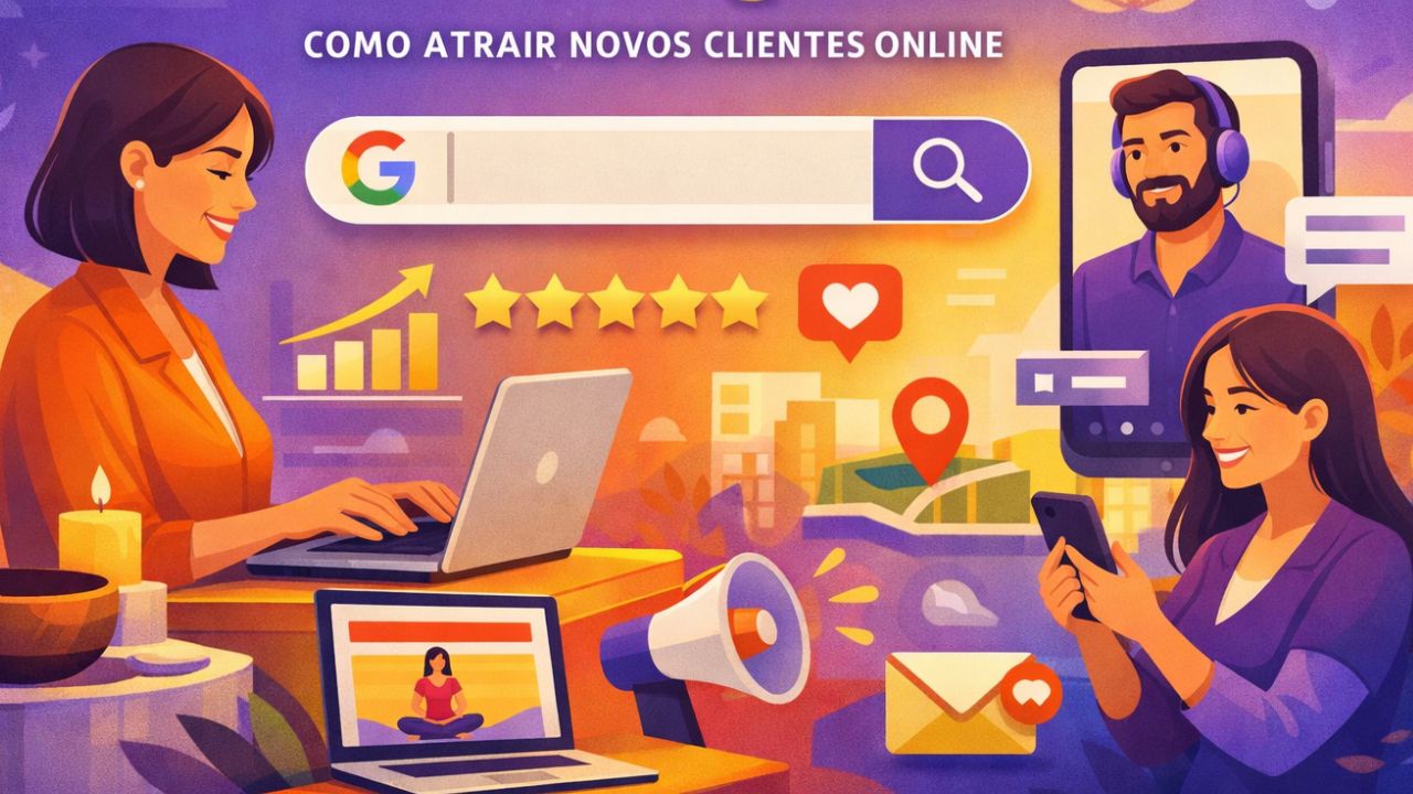 Terapeutas trabalhando no computador e celulares