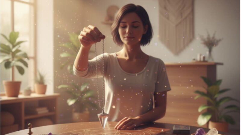 Radiestesia com pêndulo em terapias energéticas